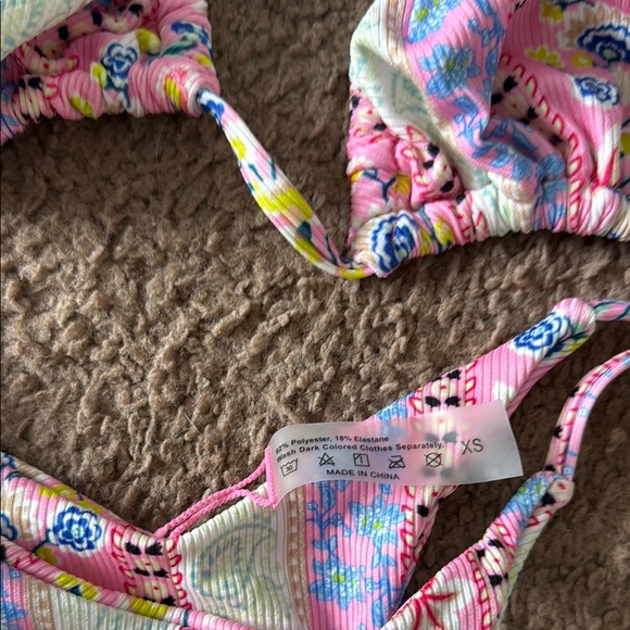 Colorful Patterned Bikini Set - Picture 2 of 5